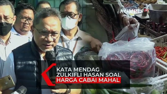 Respons Mendag Zulkifli Hasan Soal Harga Cabai Mahal: Tidak Apa-apalah ya