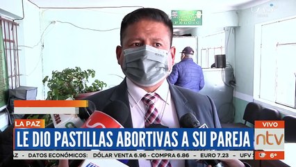Le dijo que el amor de su vida la embarazo y luego le dio a consumir pastillas