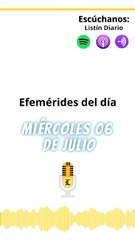 Efemerides 06 de julio