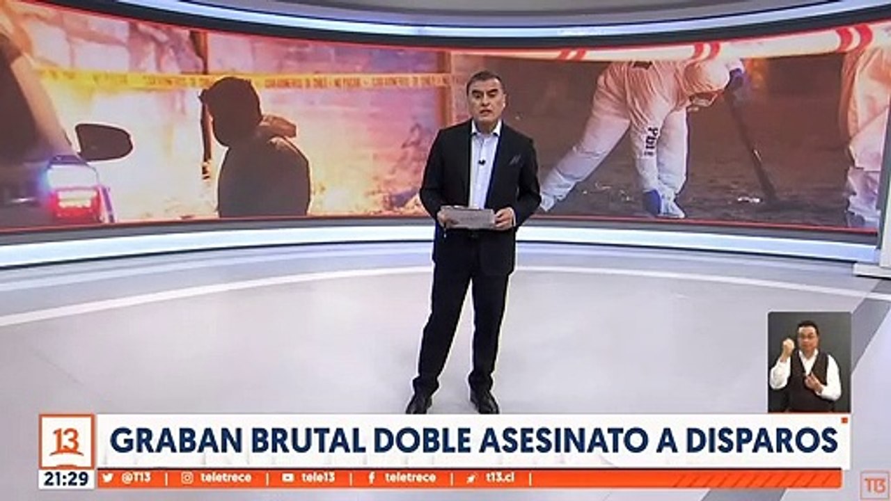 Caribeños en Chile: Doble homicidio de venezolanos queda registrado en video mi parce - T13