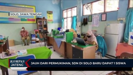Jauh dari Permukiman, SD Negeri Sriwedari Nomor 197 Solo Baru Dapat 1 Siswa