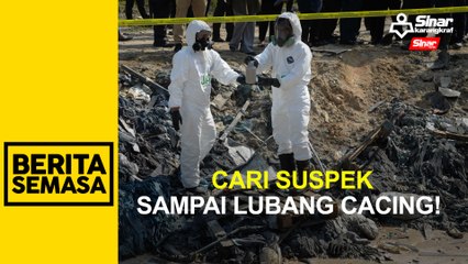 Suspek buang sisa kimia diburu