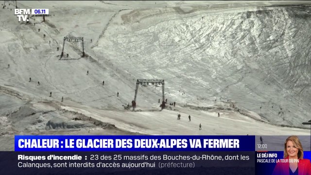 Faute de neige suffisante, la station des Deux-Alpes se prépare à fermer son glacier