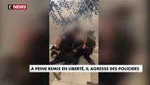 Paris : à peine remis en liberté, il agresse des policiers