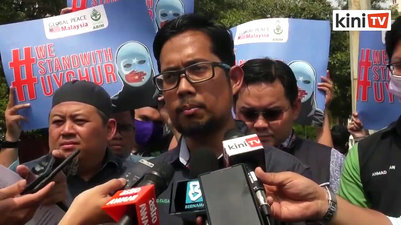 NGOs protest oppression of Uyghur minority outside Chinese embassy in KL
