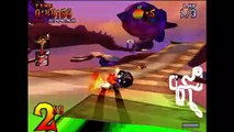 [PS1] Crash Team Racing Gameplay - Pinstripe's Challenge