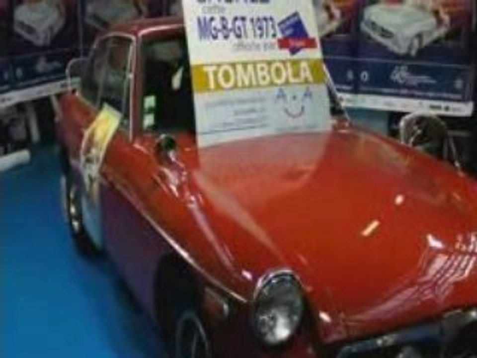 Tombola 48 heures de troyes une mgb gt a gagner