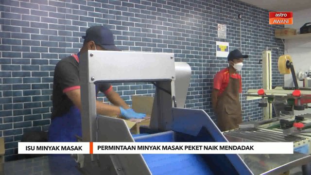 Isu Minyak Masak | Permintaan minyak masak peket naik mendadak