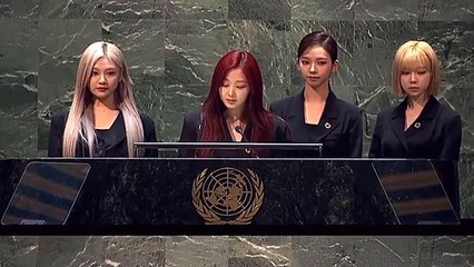 CHẤT GIỌNG TIẾNG ANH CUỐN HÚT GISELLE VÀ KARINA (AESPA) TẠI DIỄN ĐÀN LIÊN HỢP QUỐC