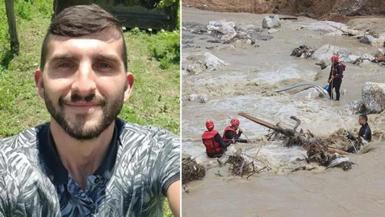 Son Dakika: Düzce'de selde kaybolan kepçe operatörü Okan Bayrak'ın cansız bedeni 9 gün sonra bulundu