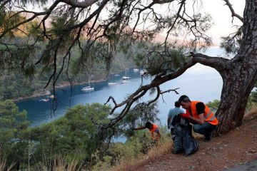 Fethiye Yarımada'da çevre temizliği yapıldı