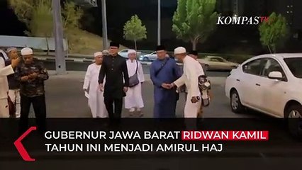 Momen Ridwan Kamil Kunjungi Jemaah Haji di Mekah Sebelum Puncak Haji