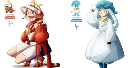 Il transforme des Pokémon en humains et voici ce que ça donne