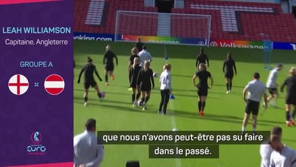Euro 2022 (F) - Williamson (Angleterre) : "La pression est un privilège"