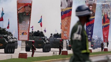 Nicolás Maduro pide al Ejército "que se mantenga siempre alerta" en el Día de la Independencia