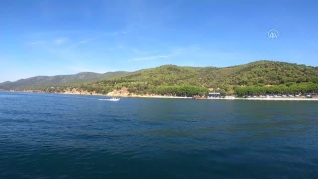 Bursa'nın maviye açılan kapısı Gemlik Körfezi su altı kamerasıyla görüntülendi