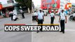 Viral Video | Traffic Police Constables Sweep Road