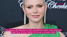 Charlène de Monaco en robe noire et épaules dénudées : elle fait sensation sans Albert