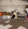 Trio Attempts Impressive Double Dutch Tricks With Skipping Rope