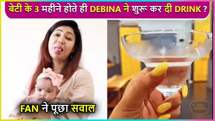 New mom Debina Bonnerjee Has Started Drinking? Shares Photo