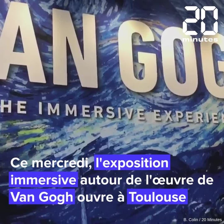 Plongée dans l'univers de Van Gogh grâce à The immersive expérience