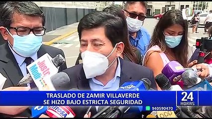 Zamir Villaverde sale de penal bajo comparecencia con restricciones