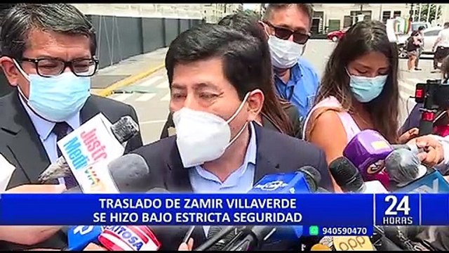 Zamir Villaverde: colaborador eficaz abandonó esta tarde el penal Ancón I