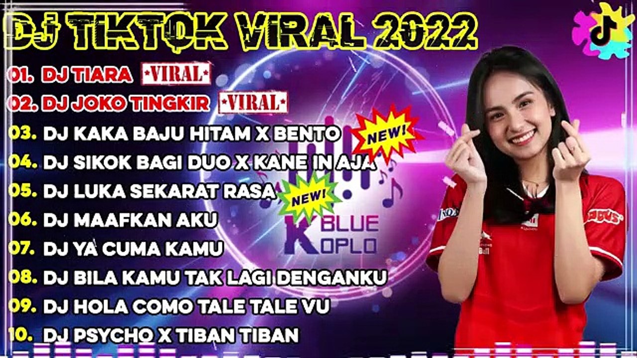 DJ TIKTOK TERBARU 2022 - DJ TIARA x JOKO TINGKIR x KAKA BAJU HITAM  x SIKOK BAGI DUO ... ( 360 X 640 )