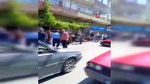 Sakarya'da 7 kişinin yaralandığı akıl almaz kaza kamerada
