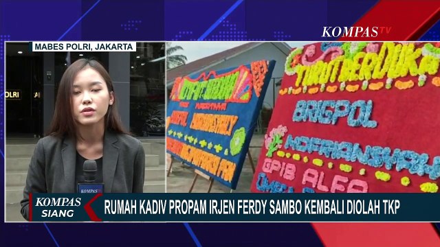 Polisi Kembali Lakukan Olah TKP di Rumah Irjen Ferdy Sambo, Status Bharada E Masih Sebagai Saksi