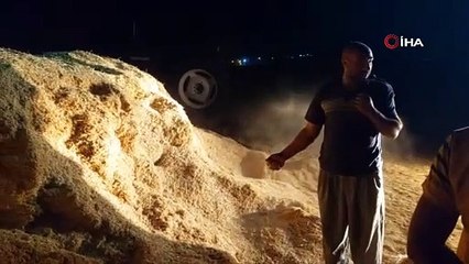 Ay ışığında çalışıyorlar, günlük 500 lira kazanıyorlar