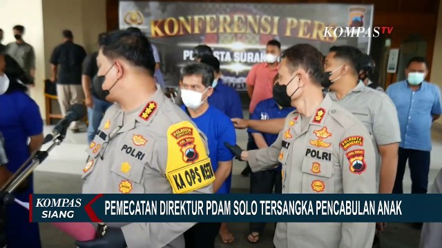 Tak Pandang Bulu, Gibran Pecat Direktur PDAM Solo yang Jadi Tersangka Pencabulan Anak!