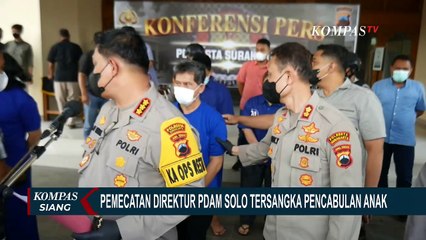 Tak Pandang Bulu, Gibran Pecat Direktur PDAM Solo yang Jadi Tersangka Pencabulan Anak!