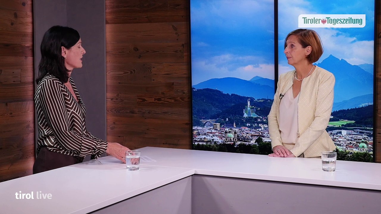 Gabriele Fischer in „Tirol Live“
