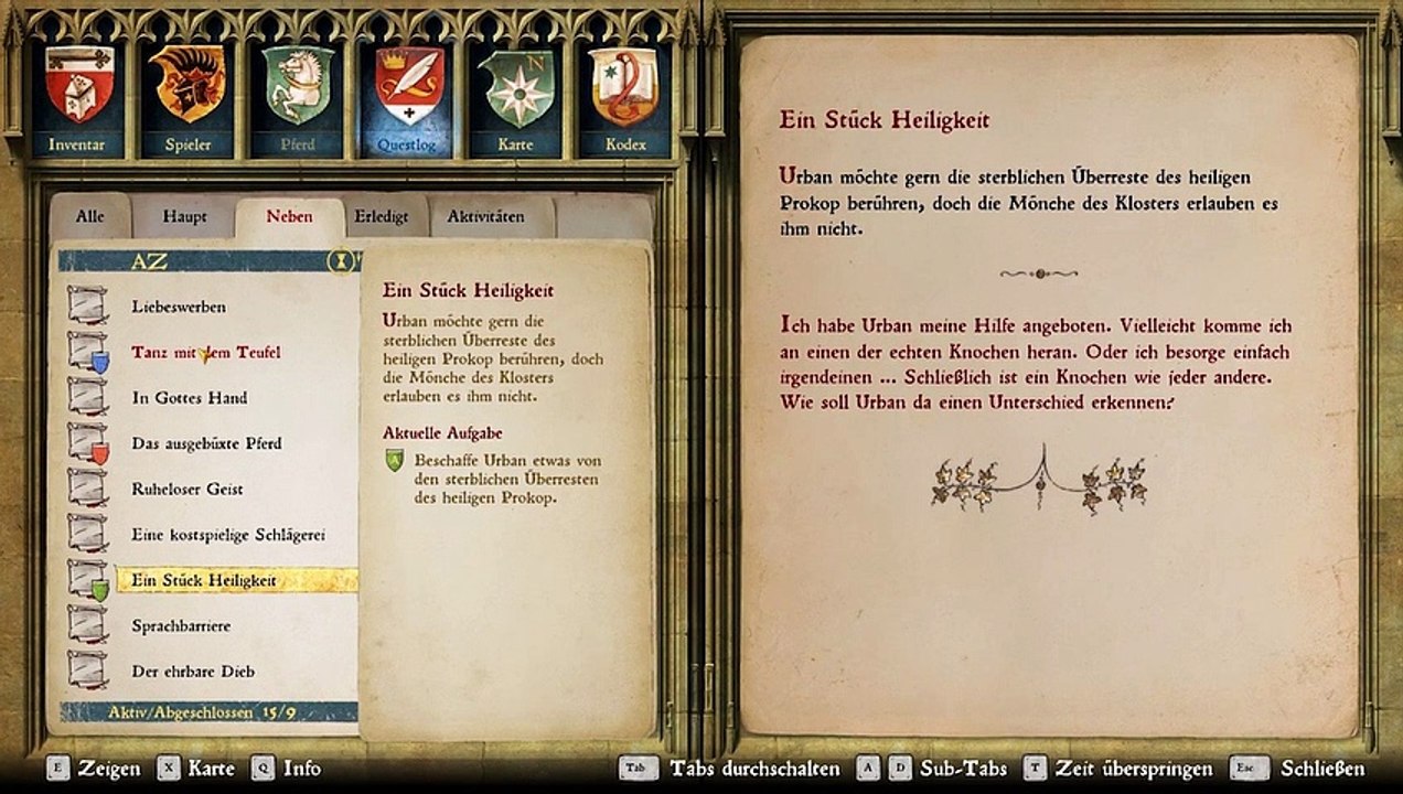 Vorlesestunde. Kingdom Come: Deliverance #43 (Part 3)