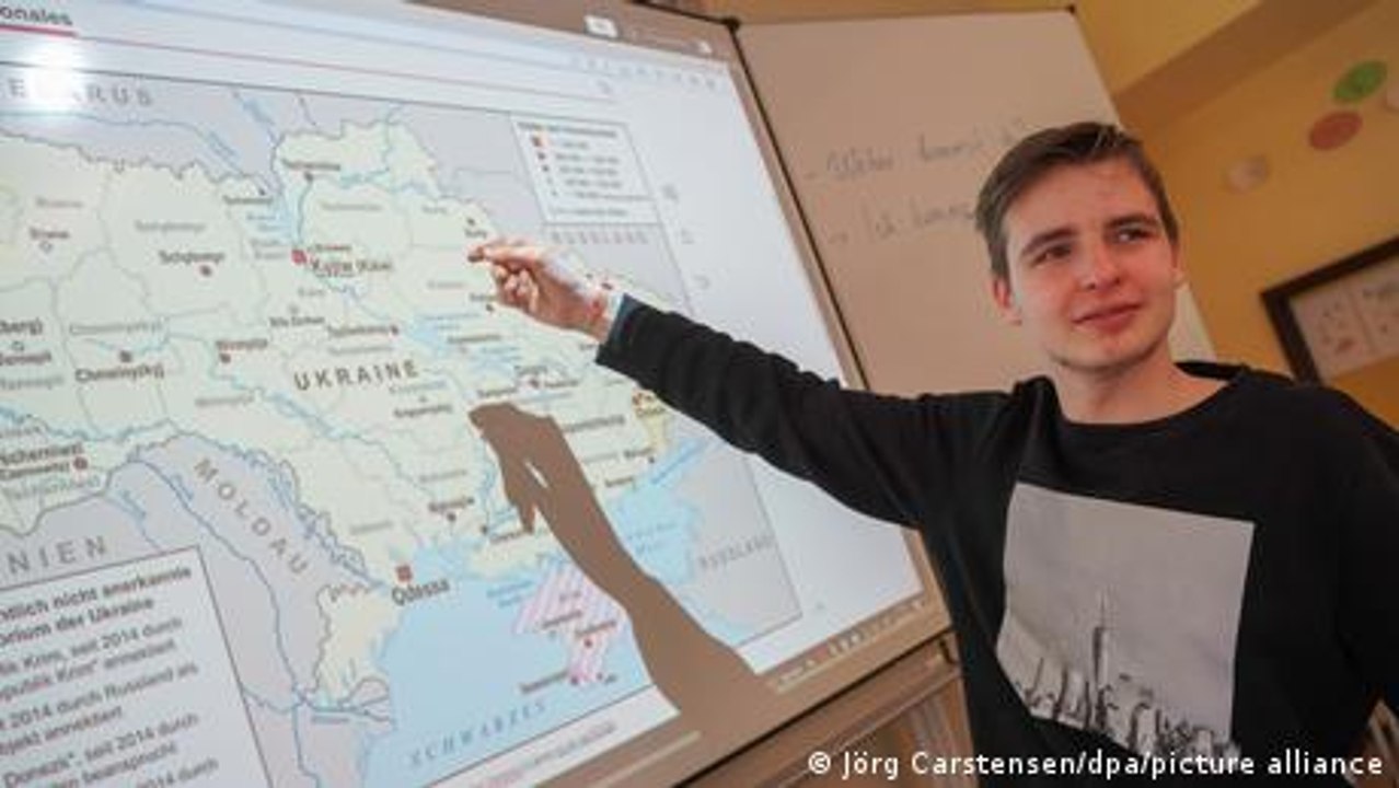 Nach der Flucht: ukrainische Schüler in Berlin