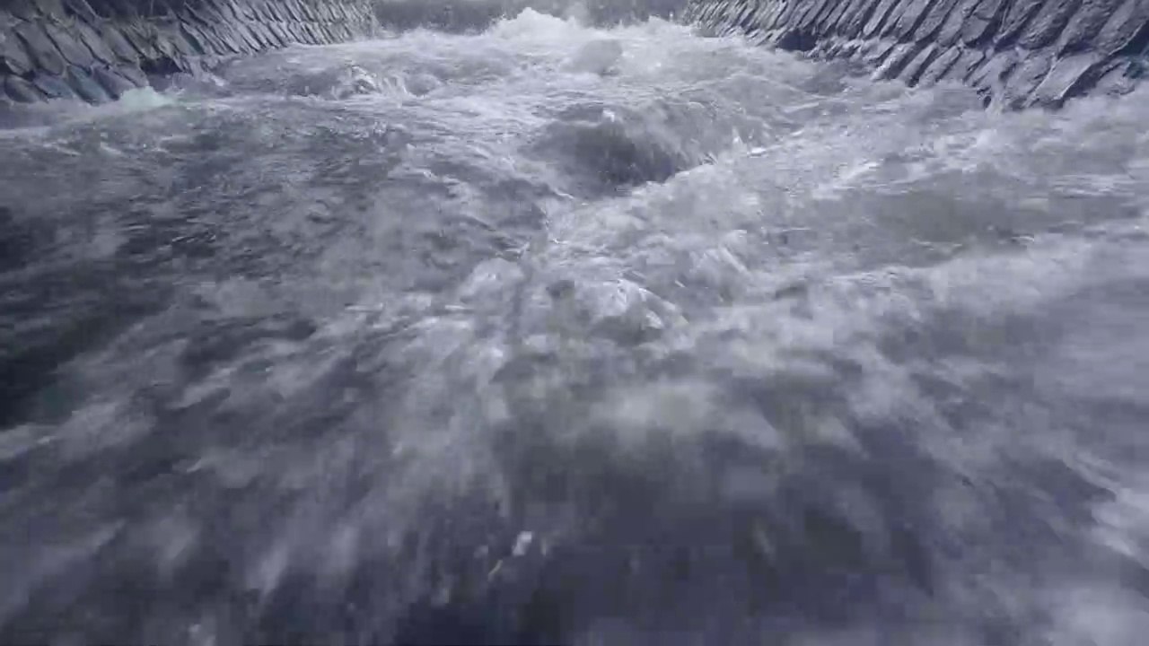 relaxing swift  river flow