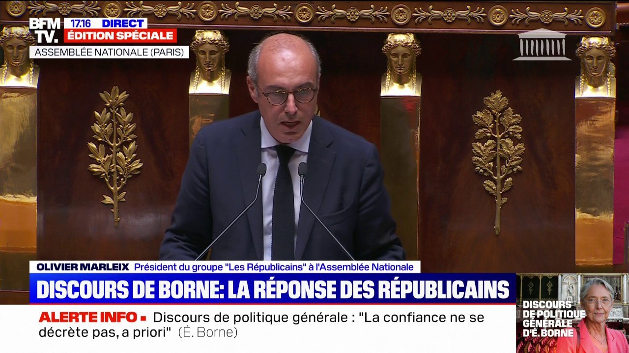Olivier Marleix (LR) "Nous ferons tout pour que les 5 prochaines années soient plus utiles à notre Nation que les 10 dernières"