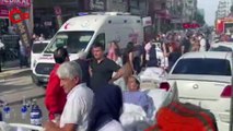 Mardin'de özel hastanenin yanındaki trafo patladı, hastalar tahliye ediliyor