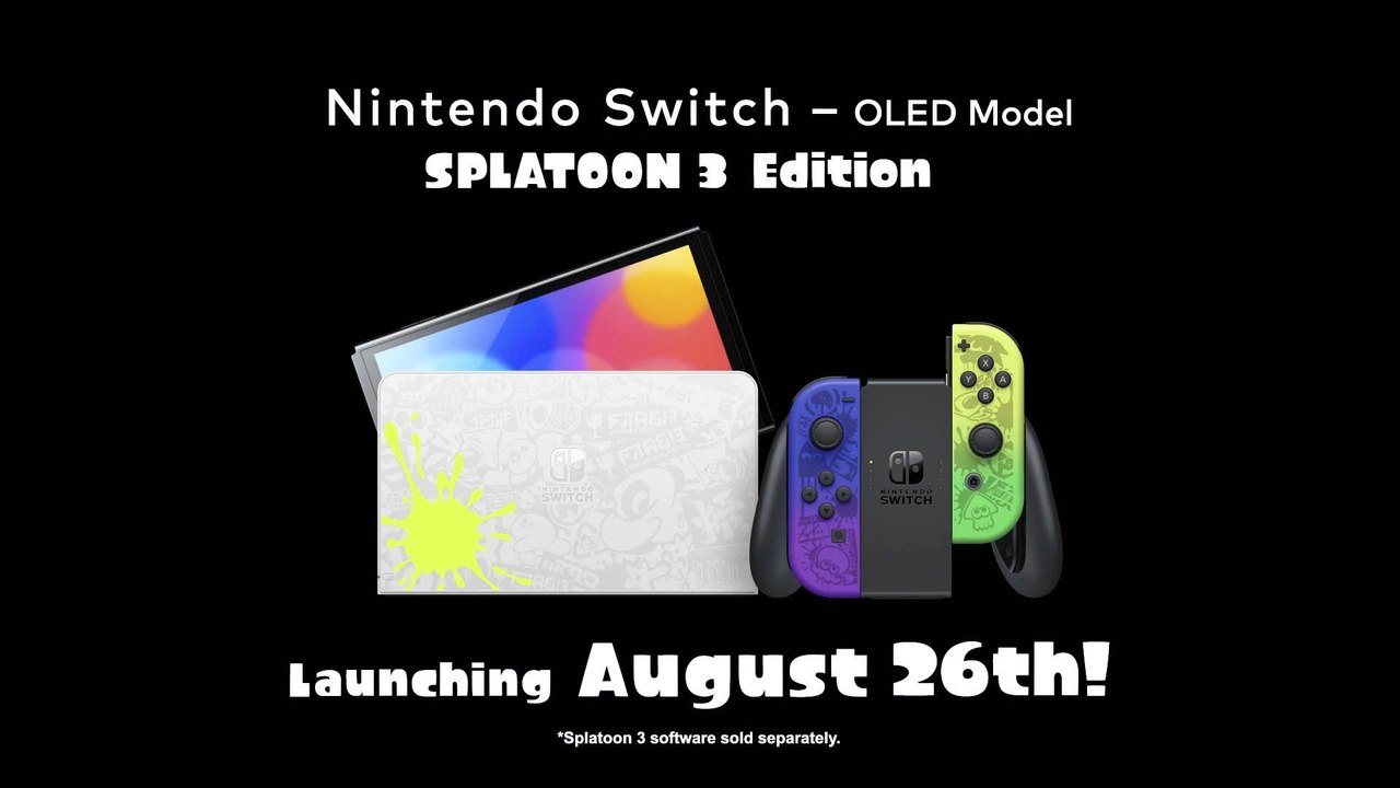 Nintendo Switch – OLED Model Splatoon 3 Edition