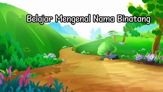 Belajar mengenal nama hewan binatang / Learn to recognize animal names