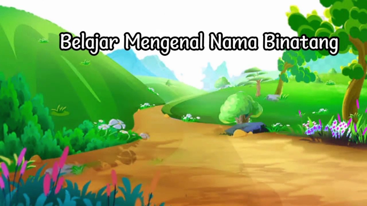 Belajar mengenal nama hewan binatang / Learn to recognize animal names