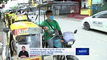 Listahan ng mga tricycle driver na makatatanggap ng fuel subsidy, hinihintay na ng LTFRB | Saksi