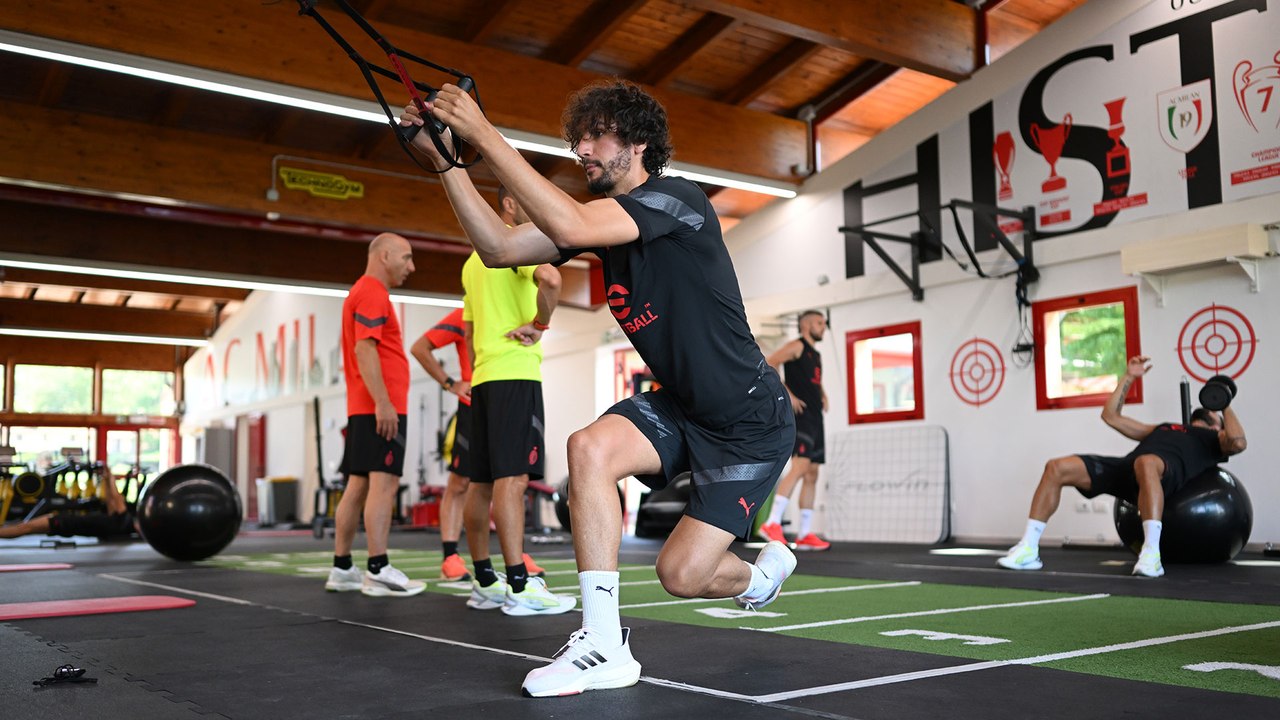Lavoro in palestra per i rossoneri