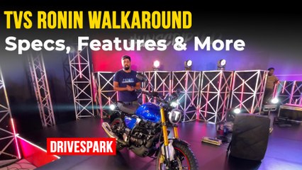 TVS Ronin #Unscripted Motorcycle Launched | Features, Specifications & More | Detailed Walkaround