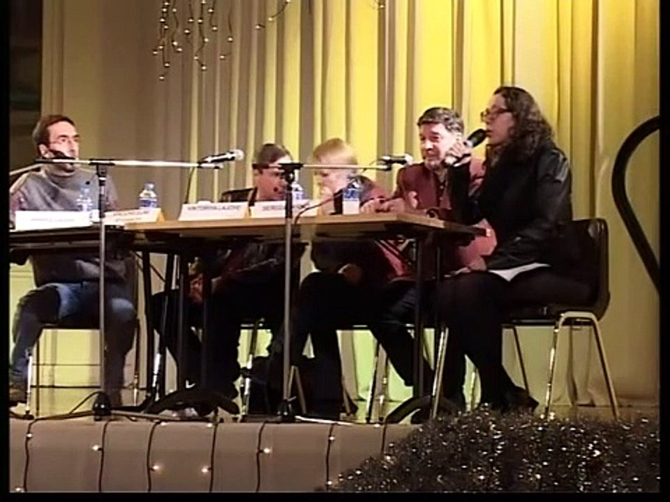 Table ronde - Boris Strougatski, St-Pétersbourg et la littérature fantastique / Стругацкие, Питер и фантастика