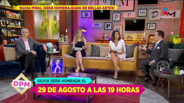 ¡Doña Silvia Pinal será homenajeada en Bellas Artes!