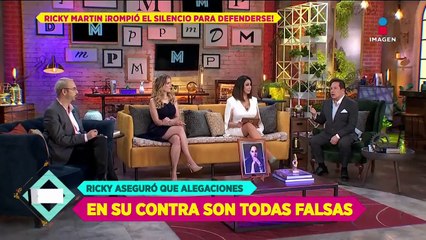 Ricky Martin se defiende de acusaciones por violencia doméstica