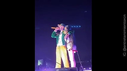 Como un acto de amor, durante una presentación en España el intérprete de 'China' quiso llevar al escenario a Yailin