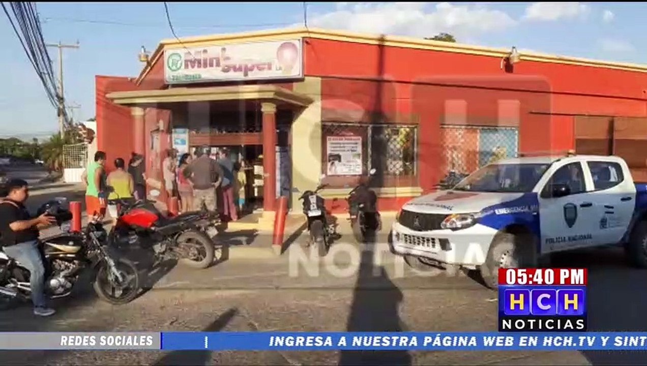 Por asaltarla, de varias puñaladas asesinan una persona en mini-mercadito de Choluteca